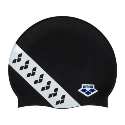 ARENA - BONNET DE BAIN ICONS TEAM STRIPE - Black