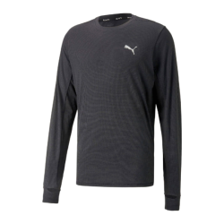 PUMA - TEE-SHIRT RUN FAVORITE MANCHES LONGUES - Black 