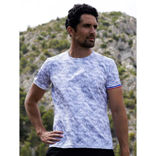 COUREUR DU DIMANCHE - TEE-SHIRT LE CAMO HOMME - Gris
