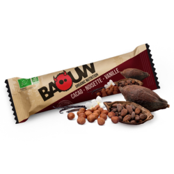 BAOUW - BARRE NERGTIQUE BIO Cacao / Noisette / Vanille