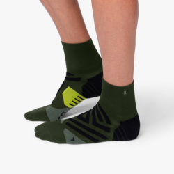 ON RUNNING - MID SOCKS - Jungle / Lime