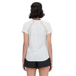 NEW BALANCE - TEE-SHIRT IMPACT RUN W - Ice Blue / Heather