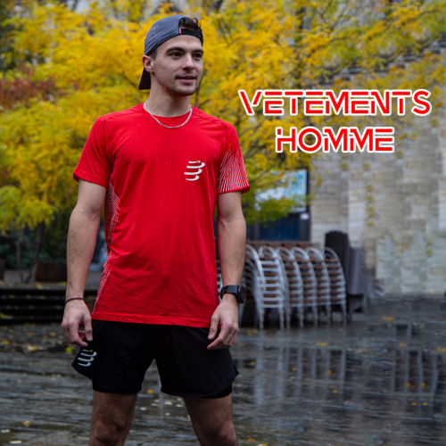 vetement homme course  pied promotion